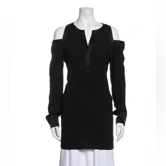 donna karan black top